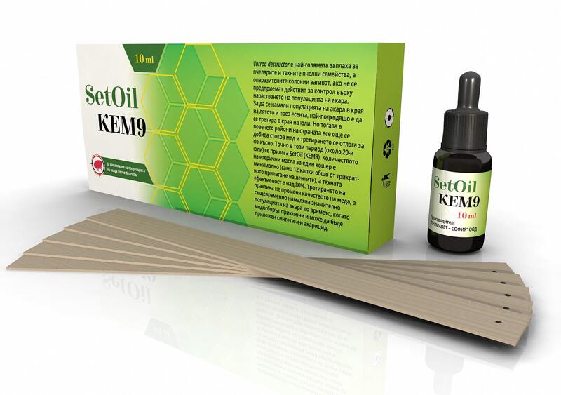 Ефективност на комбинации от етерични масла за контрол на Varroa destructor